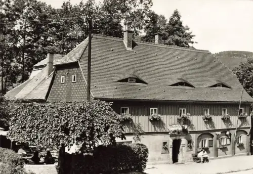 HOG Stadt Wien in Waltersdorf Zittauer Gebirge Sachsen Postkarte AK