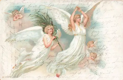 Engels Postkarte Plauen Vogtland 1901