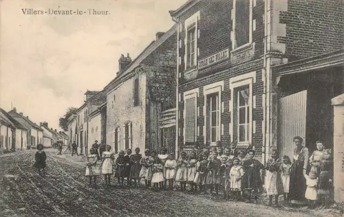 Villers-Devant-le-Thour Feldpostkarte AK