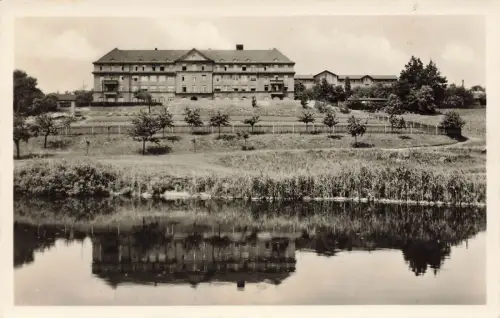 Kreiskrankenhaus in Technitz Döbeln Sachsen Postkarte AK