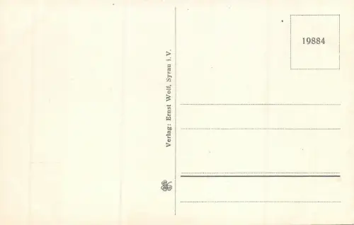 Syrau i. Vogtl. Drachenhöhle/Eingang Postkarte AK
