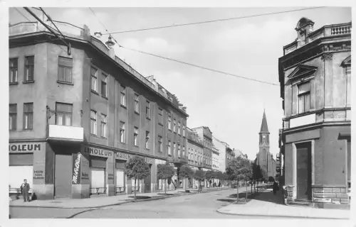 Neu Oderberg Brandenburg Kirchengasse Küchen Waren Laden Foto Postkarte 1940