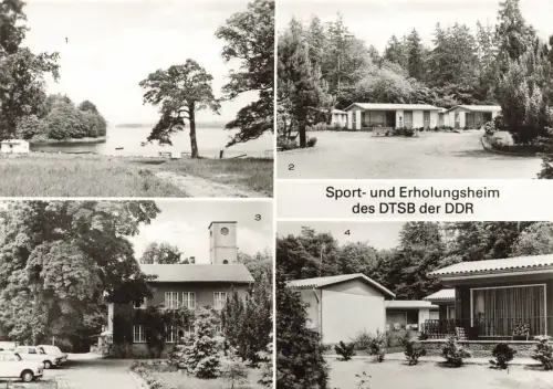Sport- und Erholungsheim des DTSB der DDR Friedrichswalde Brandenburg AK 1985