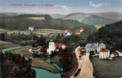 Luftkurort Neumühle a. d. Elster Postkarte