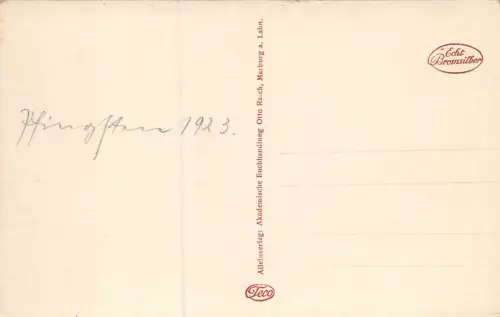 Marburg a./Lahn Gesamtansicht von Weintrautseiche Postkarte AK