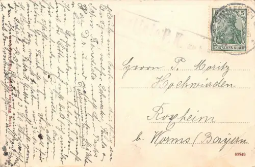 Urfttalsperre Eifel Postkarte