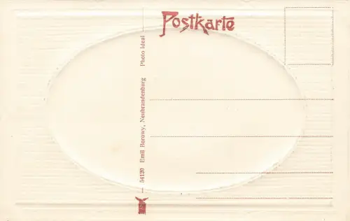 Ansicht Neues Tor Neubrandenburg Mecklenburg-Vorpommern Postkarte Geprägt AK