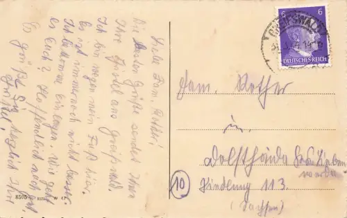 Universität in Greifswald Mecklenburg-Vorpommern Postkarte AK 1944