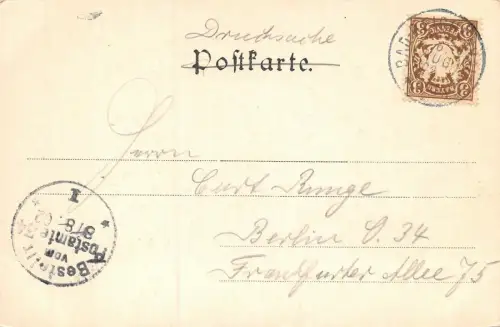 Gross-Gmain Ansicht Kirche Panorama Postkarte AK 1902