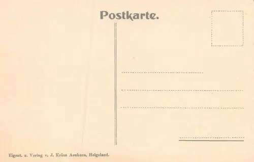 Helgoland v. d. Düne aus Postkarte AK
