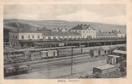 Bebra Bahnhof Postkarte 1918