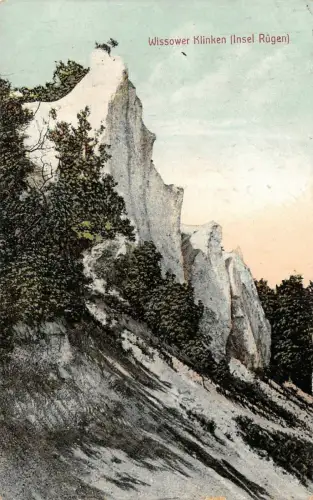 Wissower Klinken (Insel Rügen) Postkarte AK