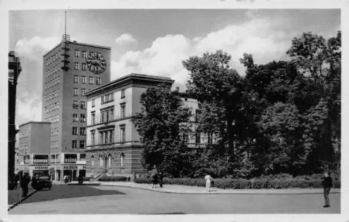 Gera i. Thür. Handelshof mit Amtsgericht Postkarte