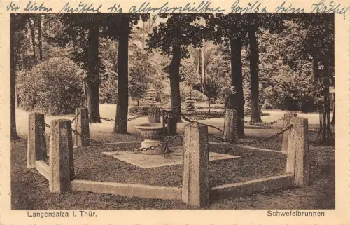 Langensalza i. Thür. Schwefelbrunnen AK 1927