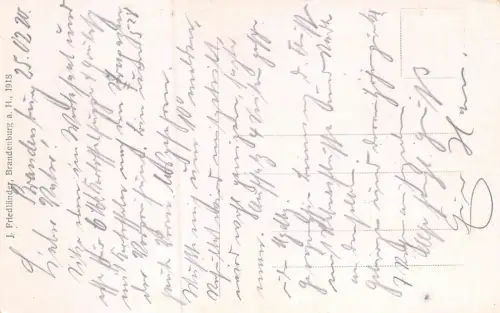 Brandenburg a. H. Steintor Turm Postkarte AK