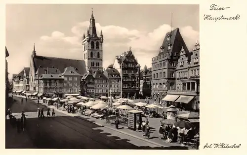 Trier - Hauptmarkt Postkarte