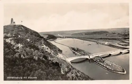 Hohensyburg mit Stausee Postkarte AK 1937
