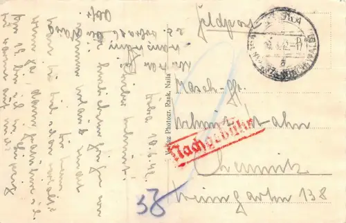 Döbra im Frankenwald Prinz Luitpoldturm Döbraberg Feldpostkarte AK 1942