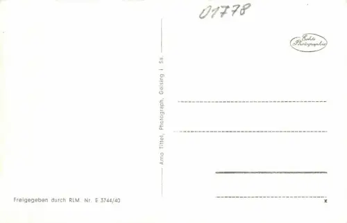 Geising i./Erzgeb. Ansicht Panorama Postkarte AK