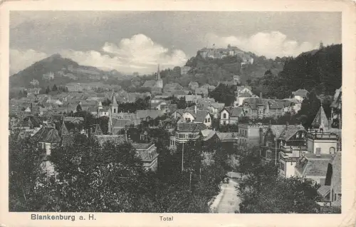 Blankenburg a. H. Total Feldpostkarte AK