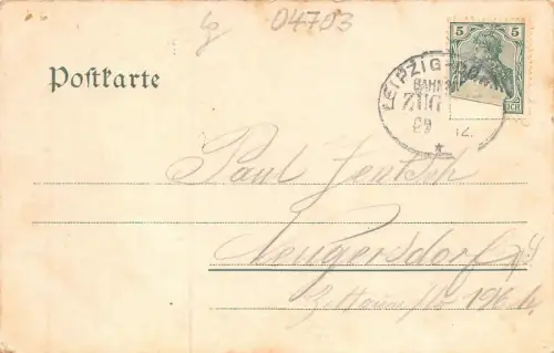 Stadtansicht Leisnig Sachsen Postkarte AK 1912