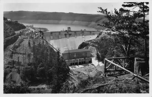 AK Schleiz Thür. Die Saaletalsperre Blick von Bleibergen 1932