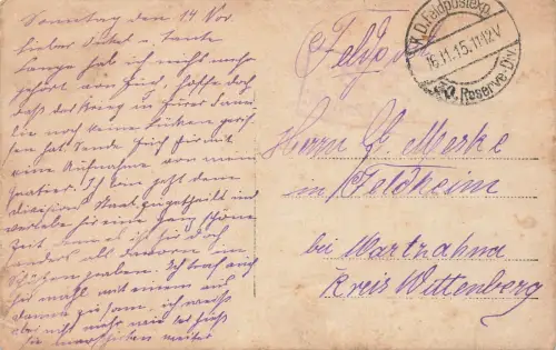 Fotokarte 1.WK Husaren des Husaren-Regiment Nr.9 / 30.Ersatz Division