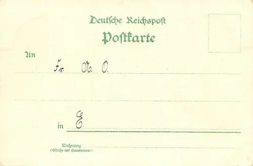 Sassnitz Rügen Strand von Sassnitz Schiffe Grusspostkarte 1897