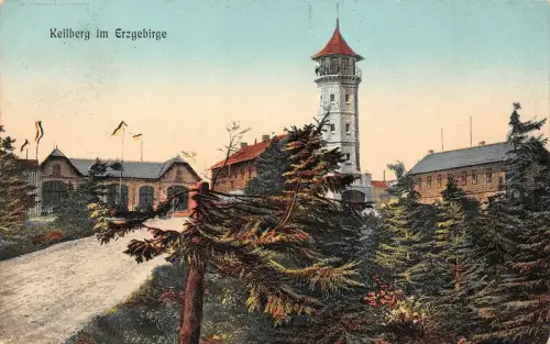 Keilberg im Erzgebirge Postkarte