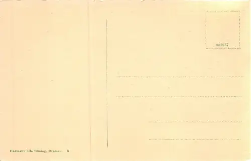 Bremen Marktplatz mit Rats-Café, Liebfrauenkirche, Rathaus Postkarte AK