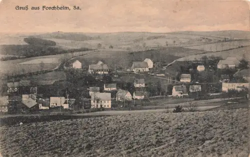 Gruß aus Forchheim Sa. Ansicht Postkarte AK