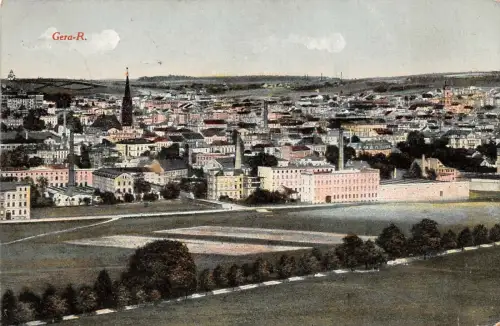 Gera Reuß Postkarte 1915