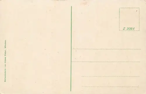 Blick vom Kaiserturm auf Hirschberg Schlesien Postkarte AK