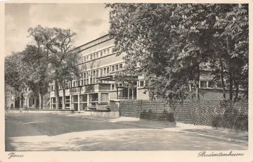 Jena Studentenheim Postkarte AK 1932