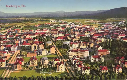 Marburg an der Drau Postkarte AK 1942