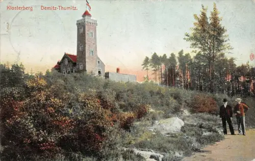 Klosterberg Demitz-Thumitz Sachsen Postkarte AK 1907