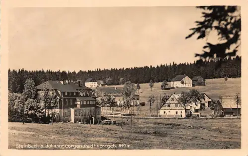 Sommerfrische Steinbach bei Johanngeorgenstadt Erzgebirge Sachsen AK 1941