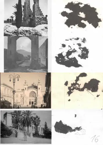 4 x Fotos deutsche Soldaten in Neapel Italien