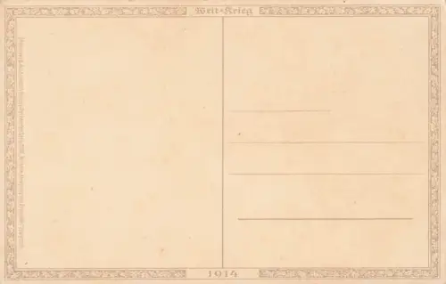 Kronprinz Wilhelm mit Husaren Uniform Portrait Postkarte AK