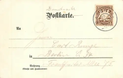 Der Badersee Am Wege zum Badersee Postkarte AK