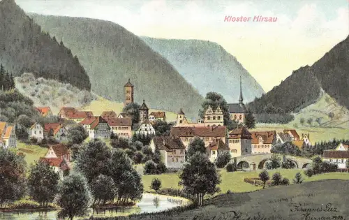 Kloster Hirsau Baden-Württemberg Postkarte AK