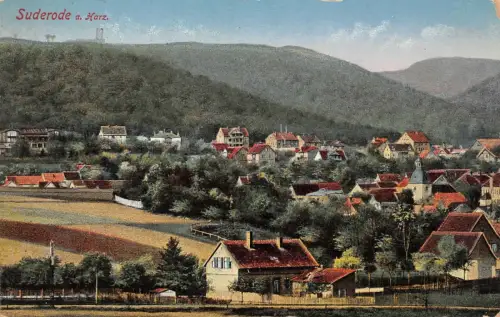 Suderode a. Harz Postkarte AK