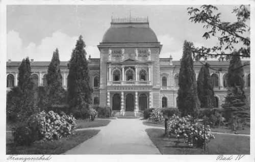 Franzensbad Františkovy Lázně Bad IV AK