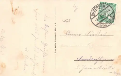 Schnöneck (Vogtl.) Rathaus erbaut im Jahre 1923-24 AK 1925