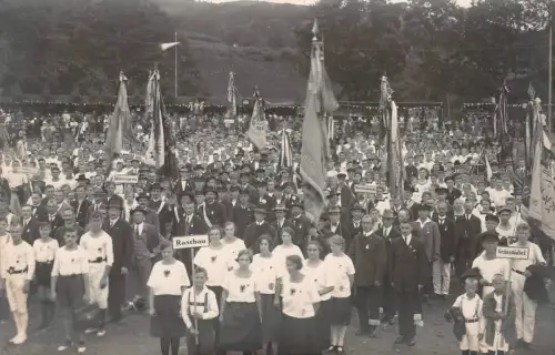 Bezirksturmfest 1926 in Sachsenberg Erzgebirge Orig. Fotoaufnahme