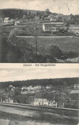 Zwiesel Bad Berggießhübel Postkarte AK 1911