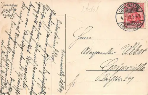 Portrait von Generalfeldmarschall von Mackensen Patriotika Postkarte AK 1919