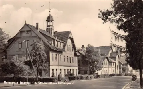 Hohenstein-Ernstthal Bethlehemstift am Hüttengrund Strasse Auto