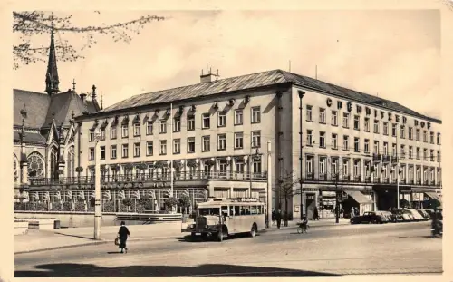 Chemnitzer Hof in Chemnitz Sachsen Postkarte AK 1942