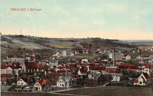 Friedland i. Böhmen (Frýdlant v Čechách) Postkarte AK 1913